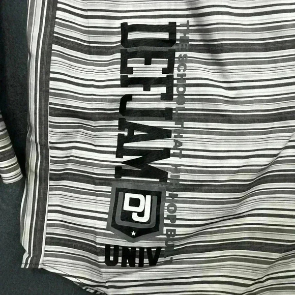 Def Jam University Shirt Long Sleeve Button Up Mens XL hip hop rap (0291) - Picture 4 of 8